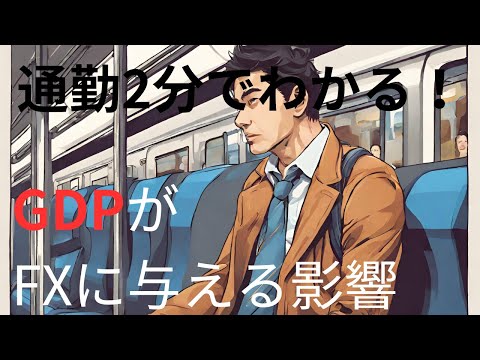 「通勤2分でわかる！GDPがFX取引に与える影響」