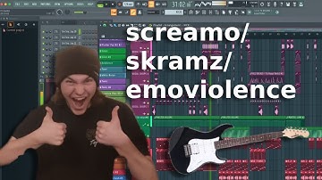 how to make a screamo/emoviolence song in fl studio!