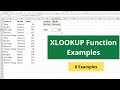 Excel XLOOKUP Function Examples - 8 Useful XLOOKUP Examples