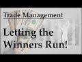 Letting Winners Run with Proper Trade Management