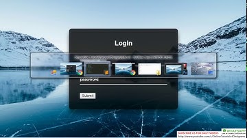 Transparent Login Form with floating Placeholder Text   Pure CSS Label Slide Up on Focus   No PHP  Y