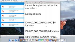 DomainerElitePro Webinar 3-7-17: Domain Picks!