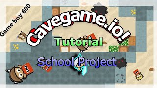 Cavegame.io Tutorial! | School Project *NEW* {Starting off} [UNEDITED] screenshot 1