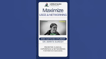 2024 Matched IMG shares Tips on USCE and Networking| USMLE