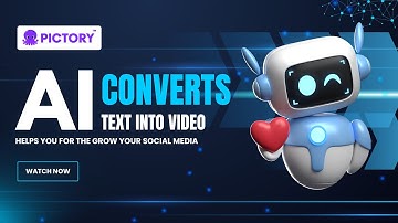Convert Text to Video Using Pictory AI – Full Tutorial