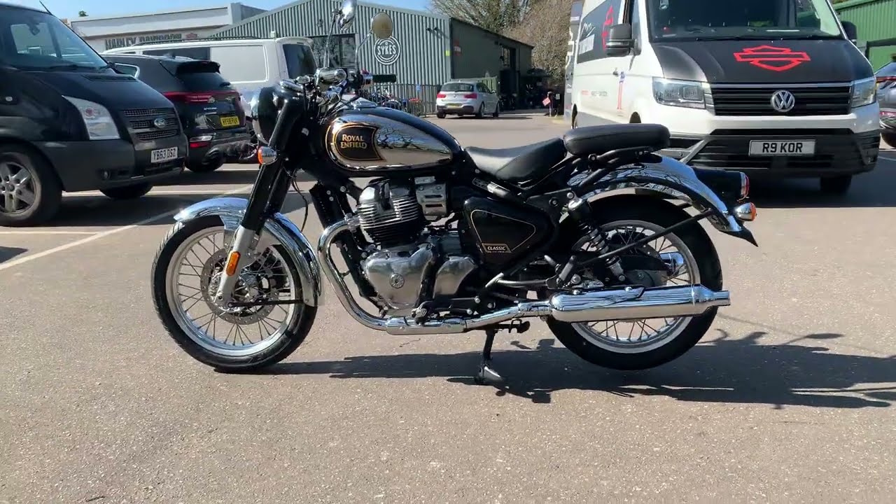 Royal Enfield classic 650 in Chrome/ Black
