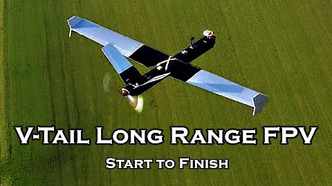 How to build a V-Tail Aircraft for Long Range FPV & Autonomous Missions