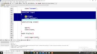 Overloading Class Constructors