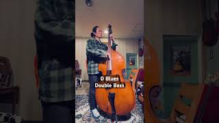 D Blues #jazz #blues #beginner #doublebass #uprightbass #practice #bass #ベース #ウッドベース #コントラバス #練習