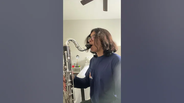 5 G#’s on Bass Clarinet #bassclarinet #cool