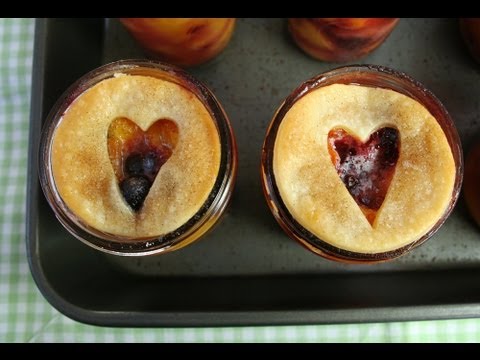 Very Berry Peach Pies