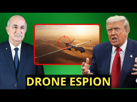 L Armée Algérienne Intercepte Un Drone Espion Américain Au Dessus Du Sahara