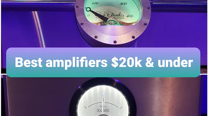 My top power amplifiers for $20k and under !