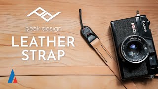 Make the best leather camera strap with Peak Design Anchor Links
