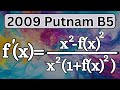 A differential equation from the famous Putnam exam.