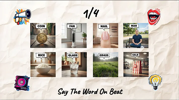 Say The Word On Beat | S vs. N Pronunciation Challenge | 5 Levels (Easy to Expert)