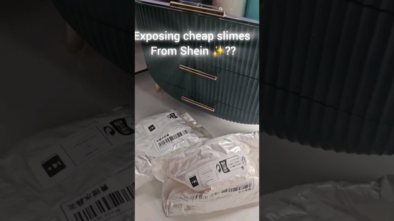 ✨️Reviewing Cheap Slimes from Shein!!?? Are They Worth It?!! 🛍️✨ 