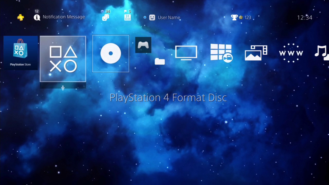 Interstellar Clouds - PlayStation 4 Dynamic Theme