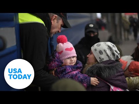 Ukraine: Video from Lviv amid Russian invasion | USA TODAY