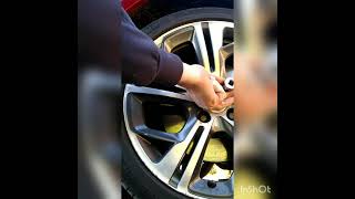 Removing Citroen or Peugeot locking wheel nuts