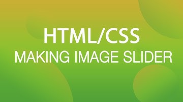 How To Create Image Slider with HTML/CSS (Bengali)