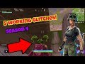 FORTNITE SEASON 4 GLITCHES - TOP 5 WORKING WALLBREACHES PS4/XBOX ONE 2018