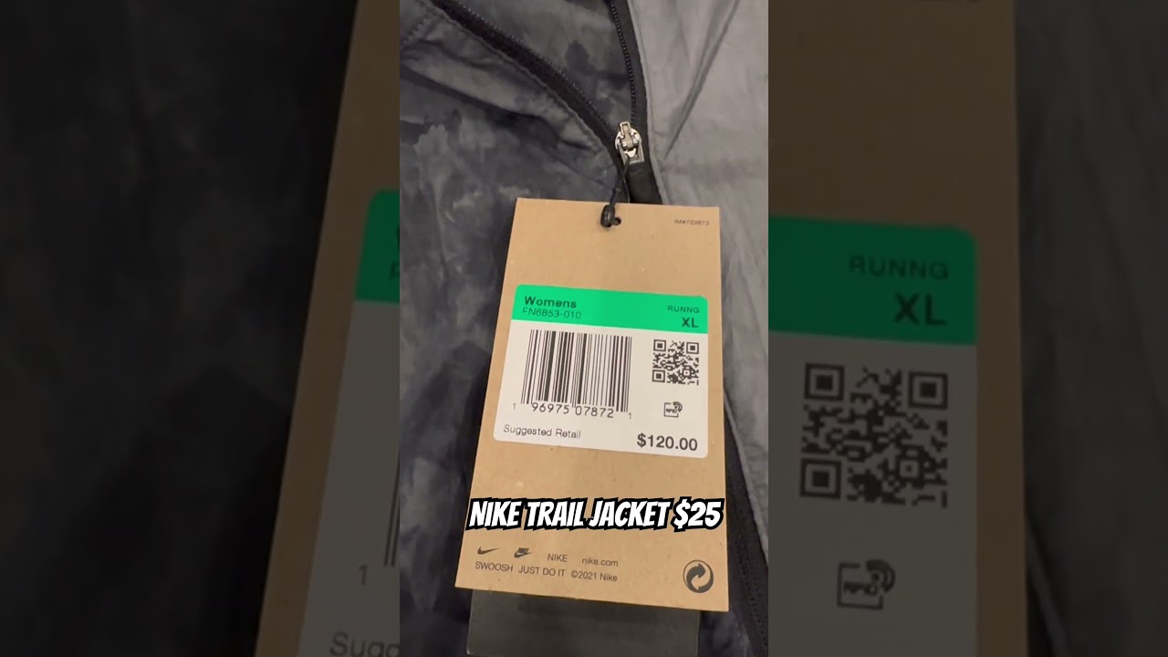 Nike trail hiking jacket found in the wild 