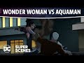 Justice Society: World War II - Wonder Woman vs Aquaman | Super Scene | DC
