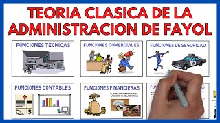 TEORIA CLASICA de la ADMINISTRACION de HENRY FAYOL ✅ | Economía de la Empresa 142#