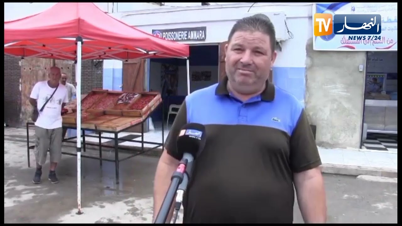 عين تموشنت / شاهد أسعار السمك عبر نقاط البيع المباشرة بمينائي بوزجار و بني صاف