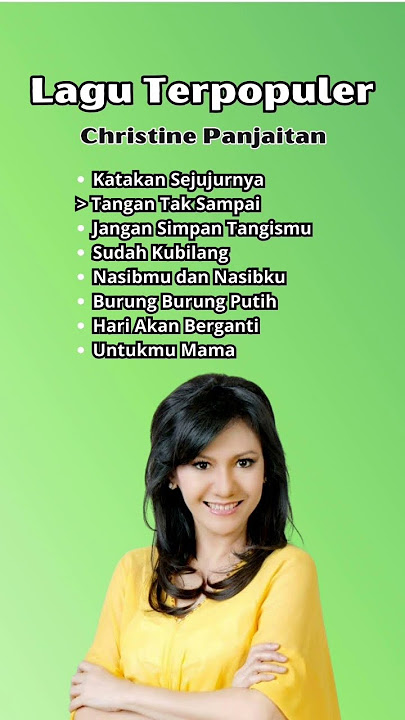 Tangan tak sampai - Christine Panjaitan #hitsindonesia #jkrecords #shorts