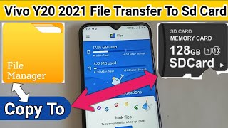 Vivo Y20 2021 File manager documents Copy Or Move to Sd Card screenshot 5