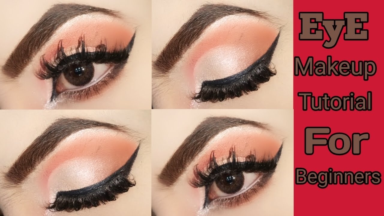 eye makeup tutorial for beginners/brown cut creases eye makeupbrown