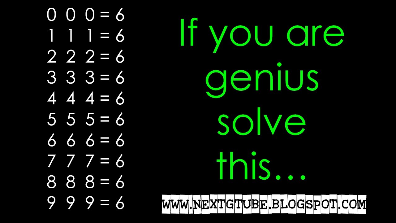 Ultimate Math Puzzle Solve This Put Any Mathematic Sign 2