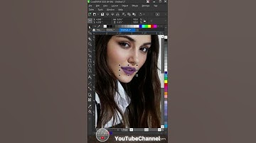 Mind blowing technique to create realistic lipsticks in CorelDraw🔥🔥