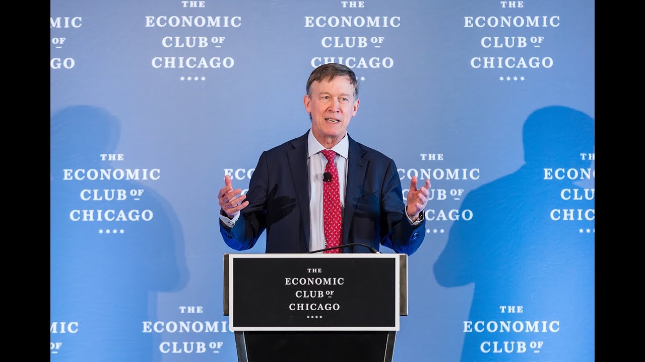 The Honorable John W. Hickenlooper, Governor of Colorado, 11/14/18 - YouTube