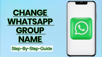 How to Change Group Name in WhatsApp | Quick & Easy Tutorial
