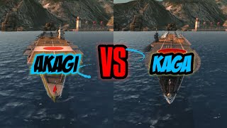AKAGI VS KAGA WAR SHIP