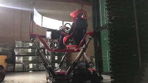 More pCars2 demo with Hexpod driver on Simtools