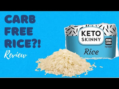 CARB FREE RICE?? | Reviewing ‘Keto Skinny’ Products - YouTube