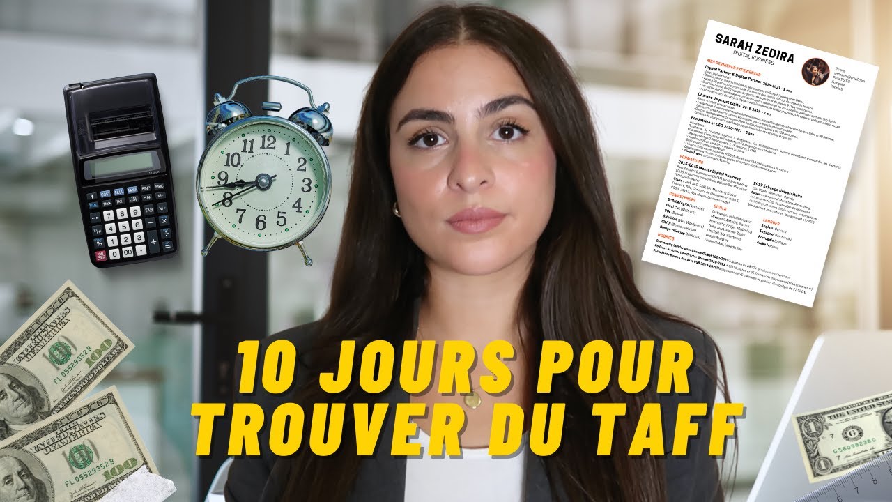 Trouver du travail rapidement : MON SECRET