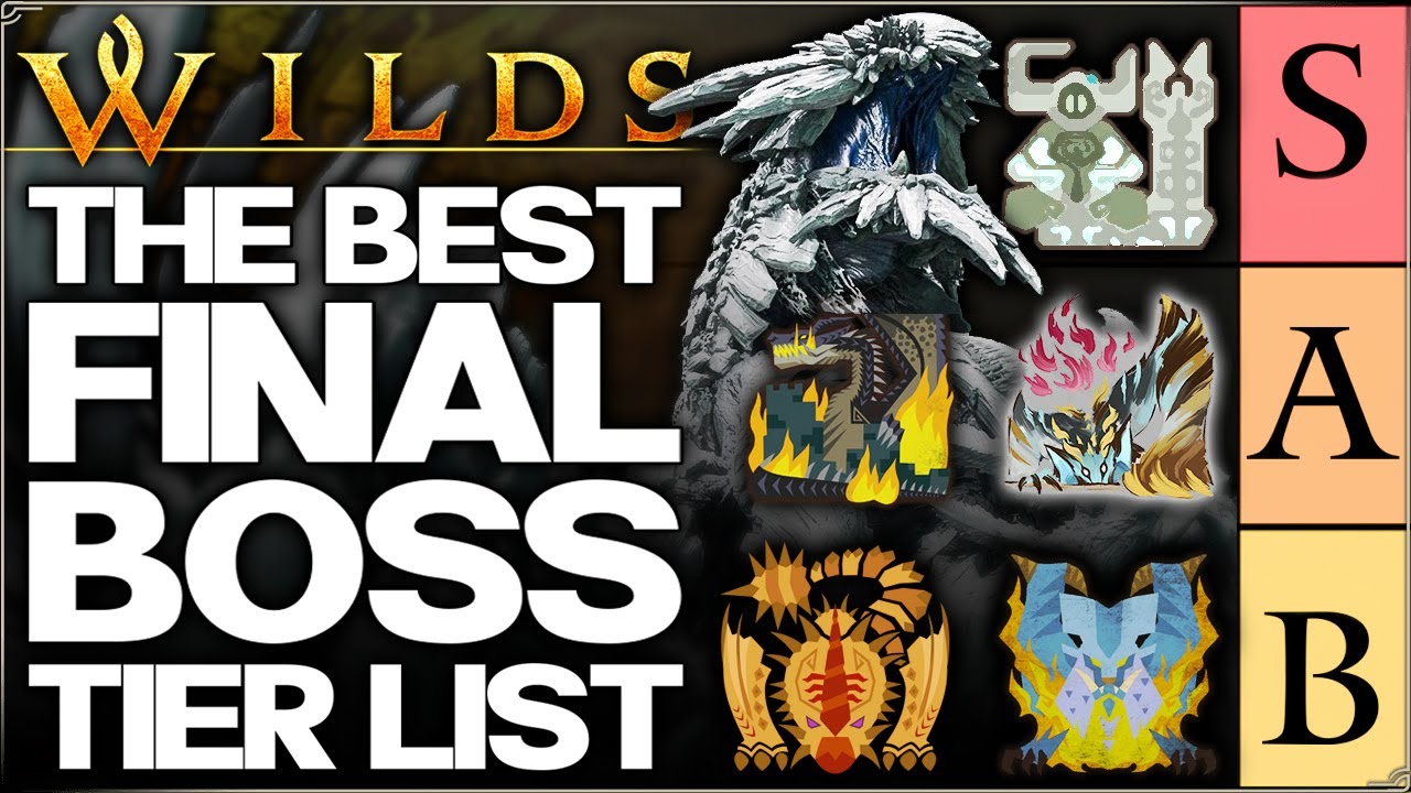 Monster Hunter Wilds - Best ULTIMATE Final Boss Monster Tier List - Most Difficult & Fun Ranked!