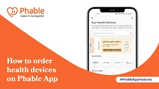 How To Order Health Devices On Phable App | Phablecare screenshot 2