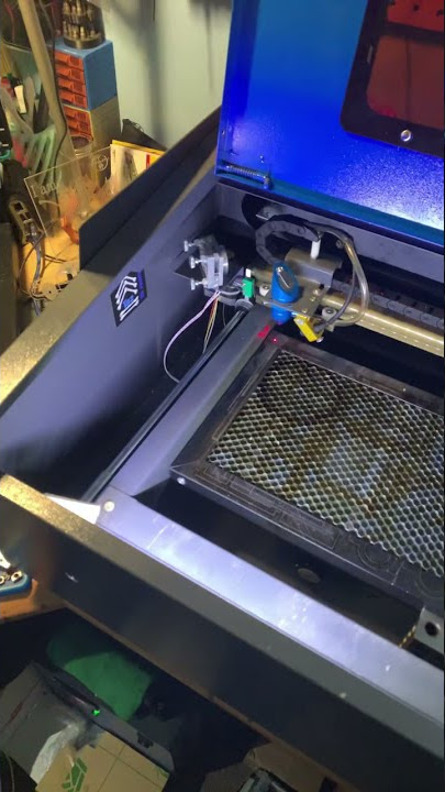 EASY Upgrades Make the K40 a BUDGET Laser Cutter BEAST! 🔥 