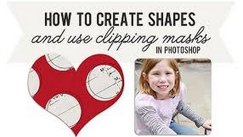 Learn Photoshop, how to Draw Basic And Custom Shapes Using tools