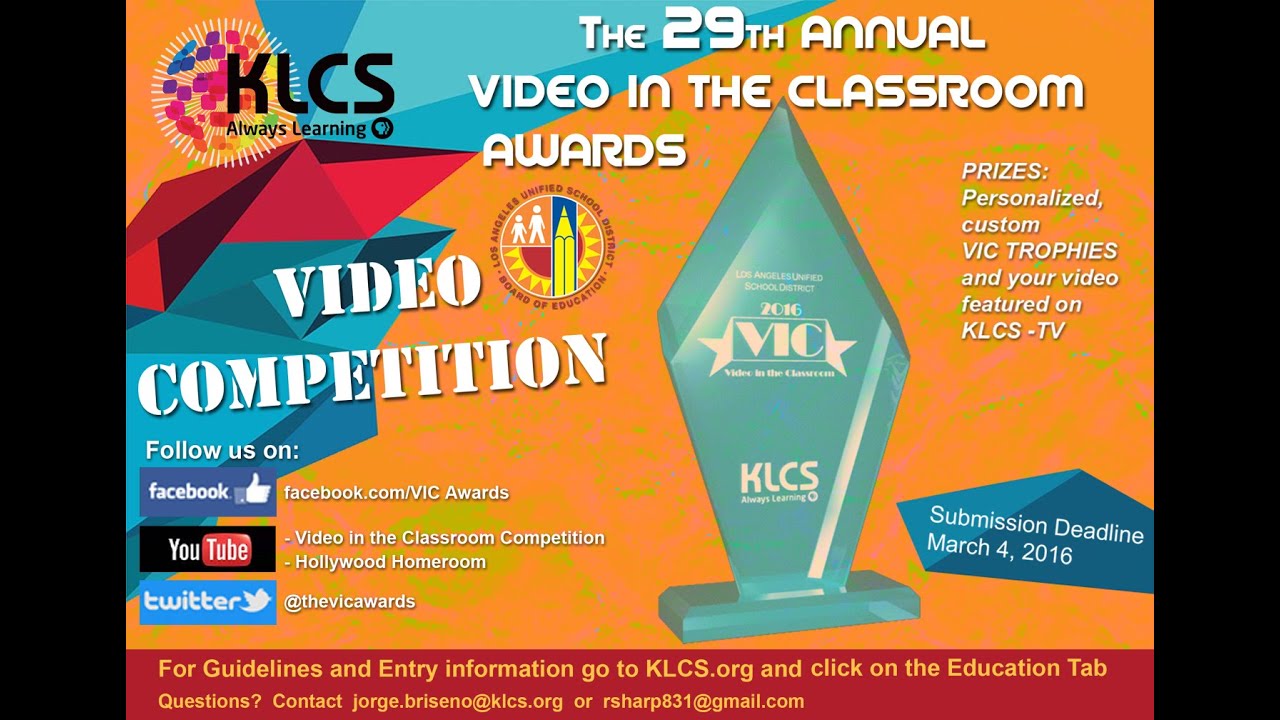 VIC Awards 2016 CUE Conference