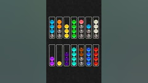 Ball Sort Color Water Puzzle Solution Level 655