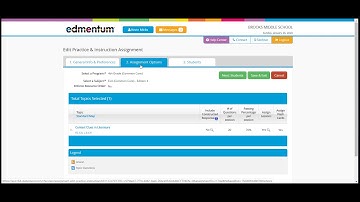 Print Assignments in Study Island