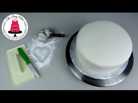 How To Cover A Cake In Fondant - With The Icing Artist