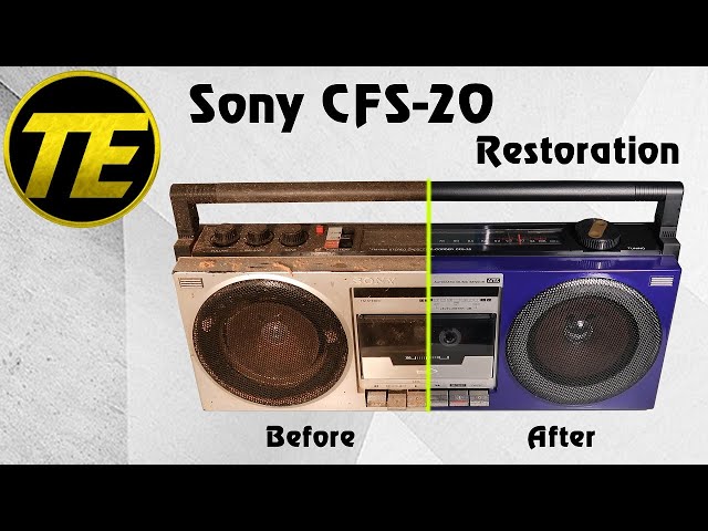 Sony CFS-20 Restoration - YouTube